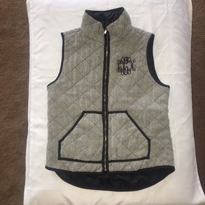 Herringbone Vest - ITEM IS MONOGRAMMED